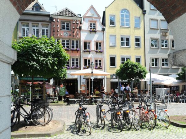 Dusseldorf staré mesto Euro 2024